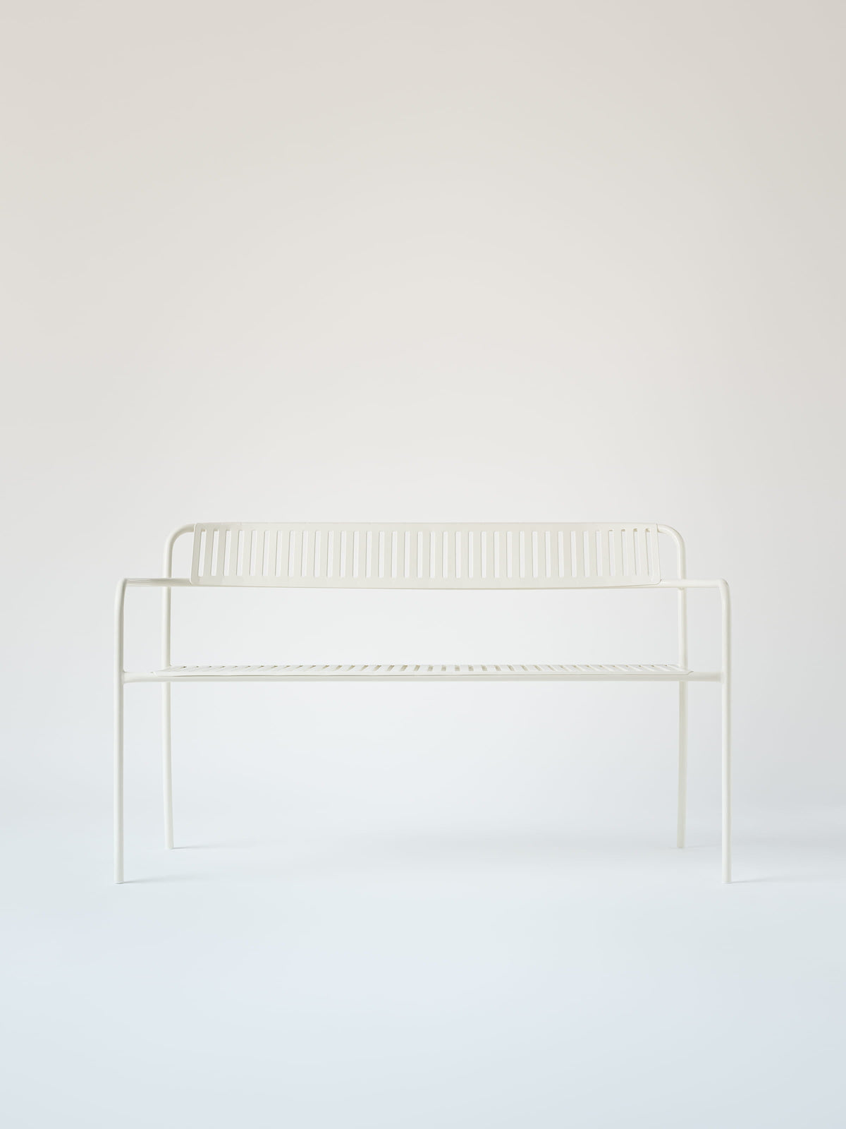 Patio with backrest Bench - Green Rush