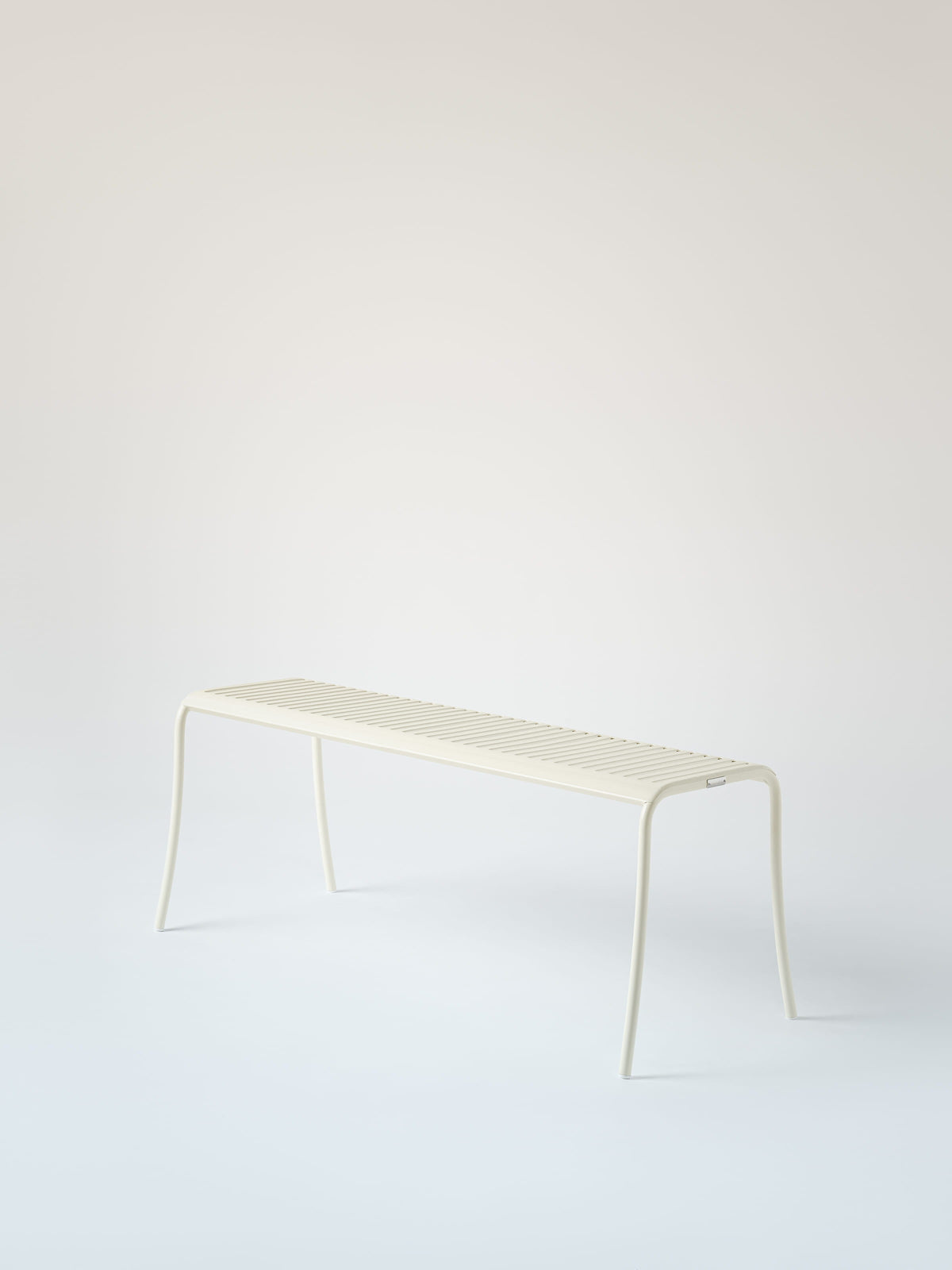 Patio Bench - Pearly White