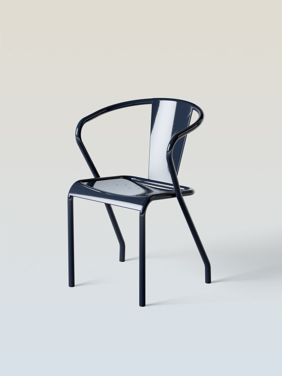 UD solid seat Armchair - Blue Black