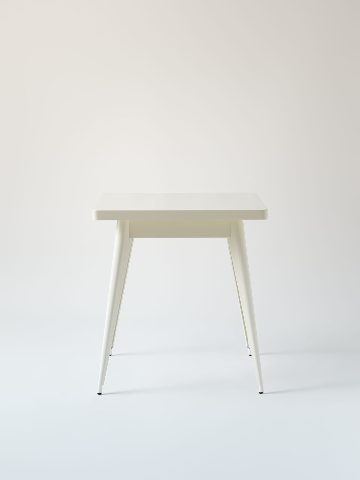 55 70x70 / metal top Café Table - Grey Beige