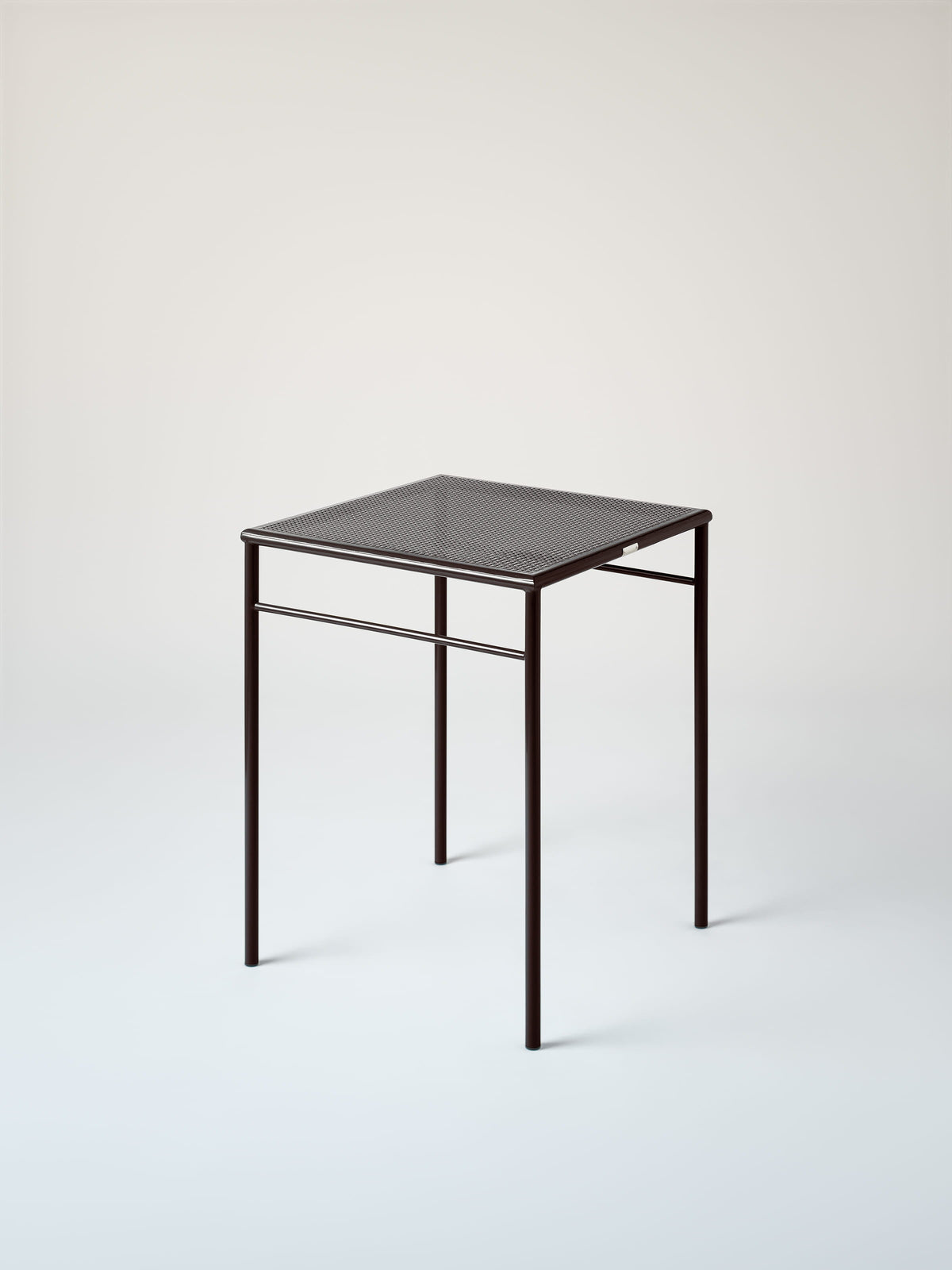 Tressée 60x60 Café Table - Brown Black
