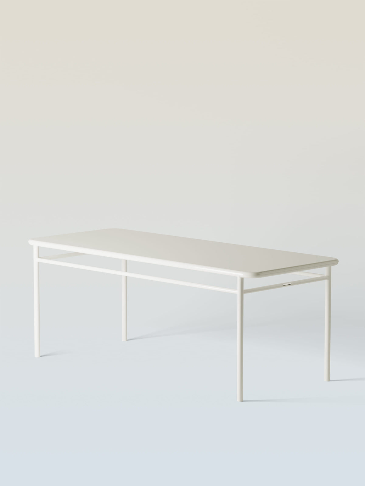 T37 200x80 Table - Pure White