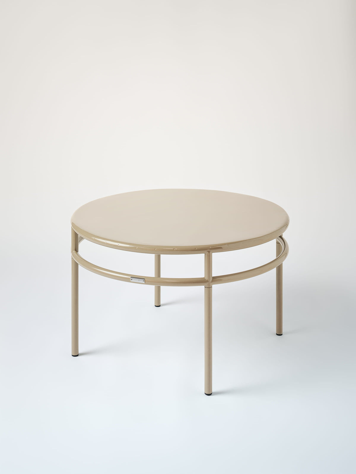 T37 Ø80 Coffee Table - Grey Beige