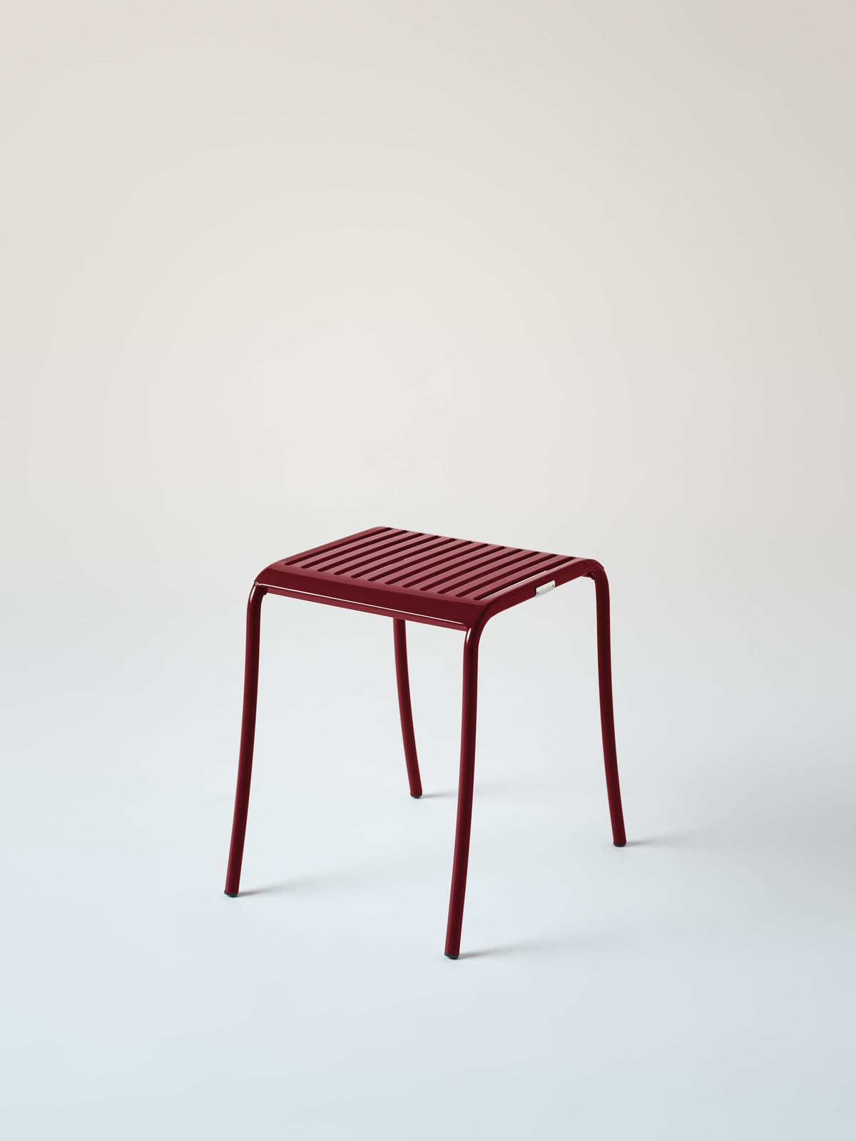 Patio Stool - Red Wine