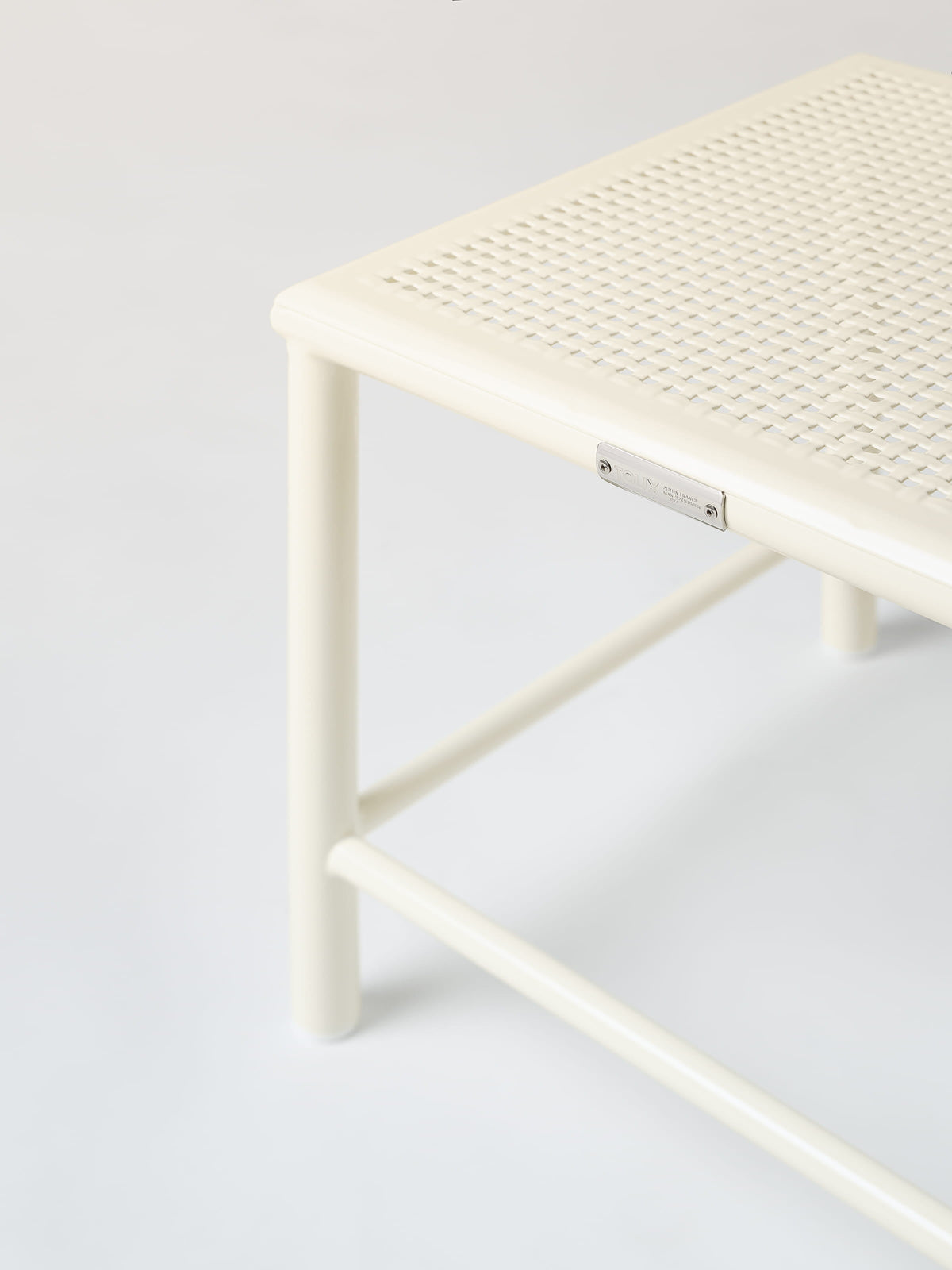 Tressé H30 Stool - Brown Green