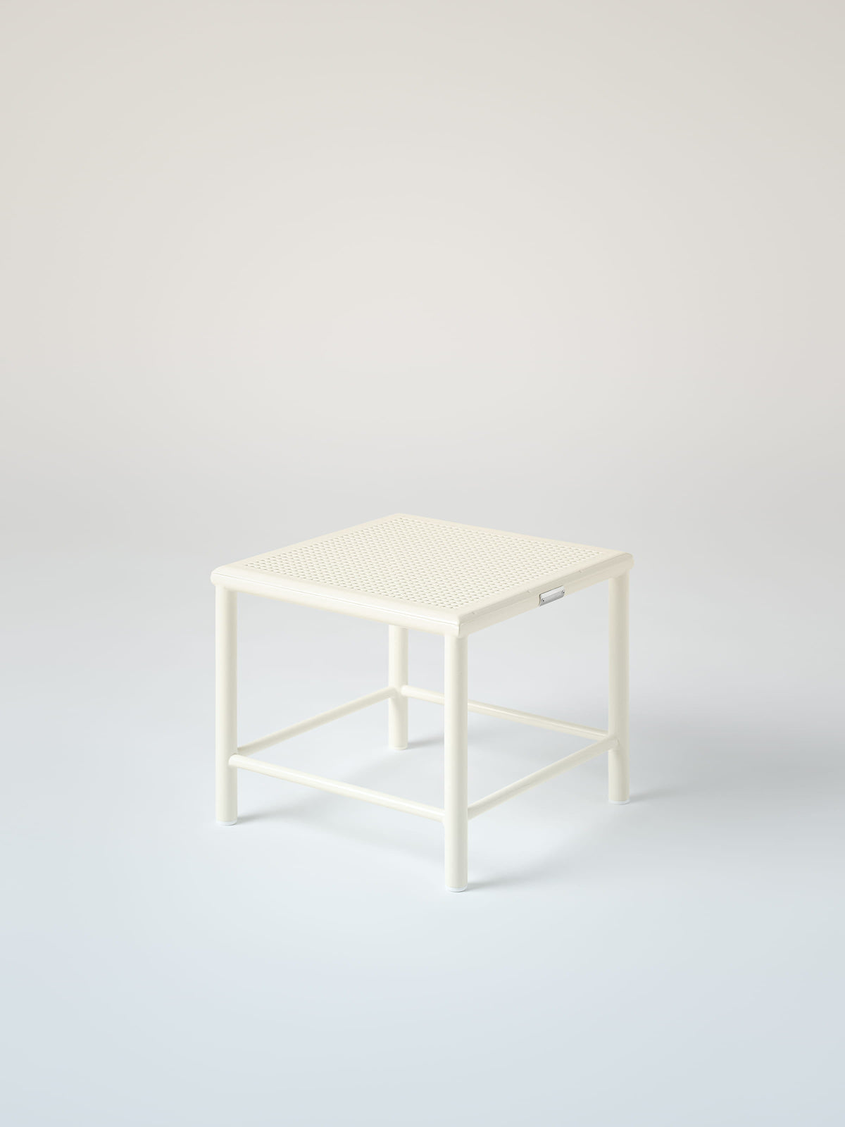 Tressé H30 Stool - Pearly White