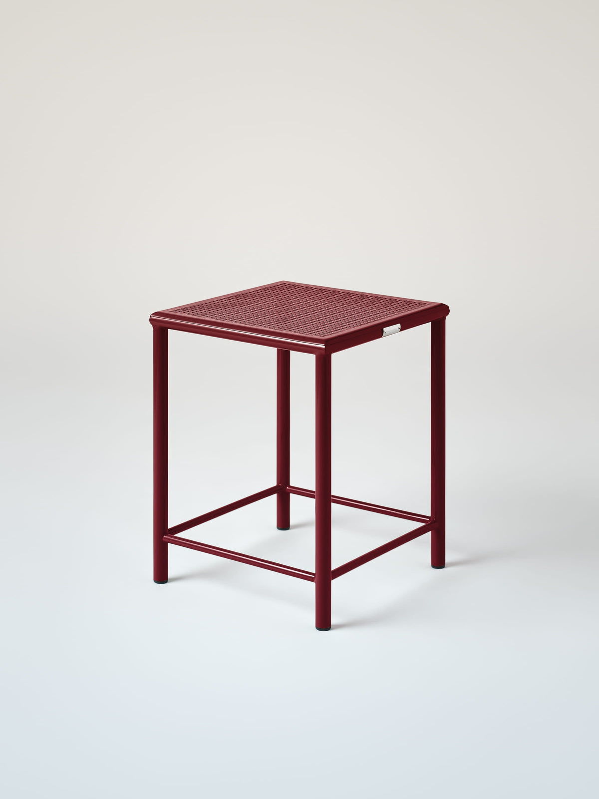 Tressé H45 Stool - Red Wine