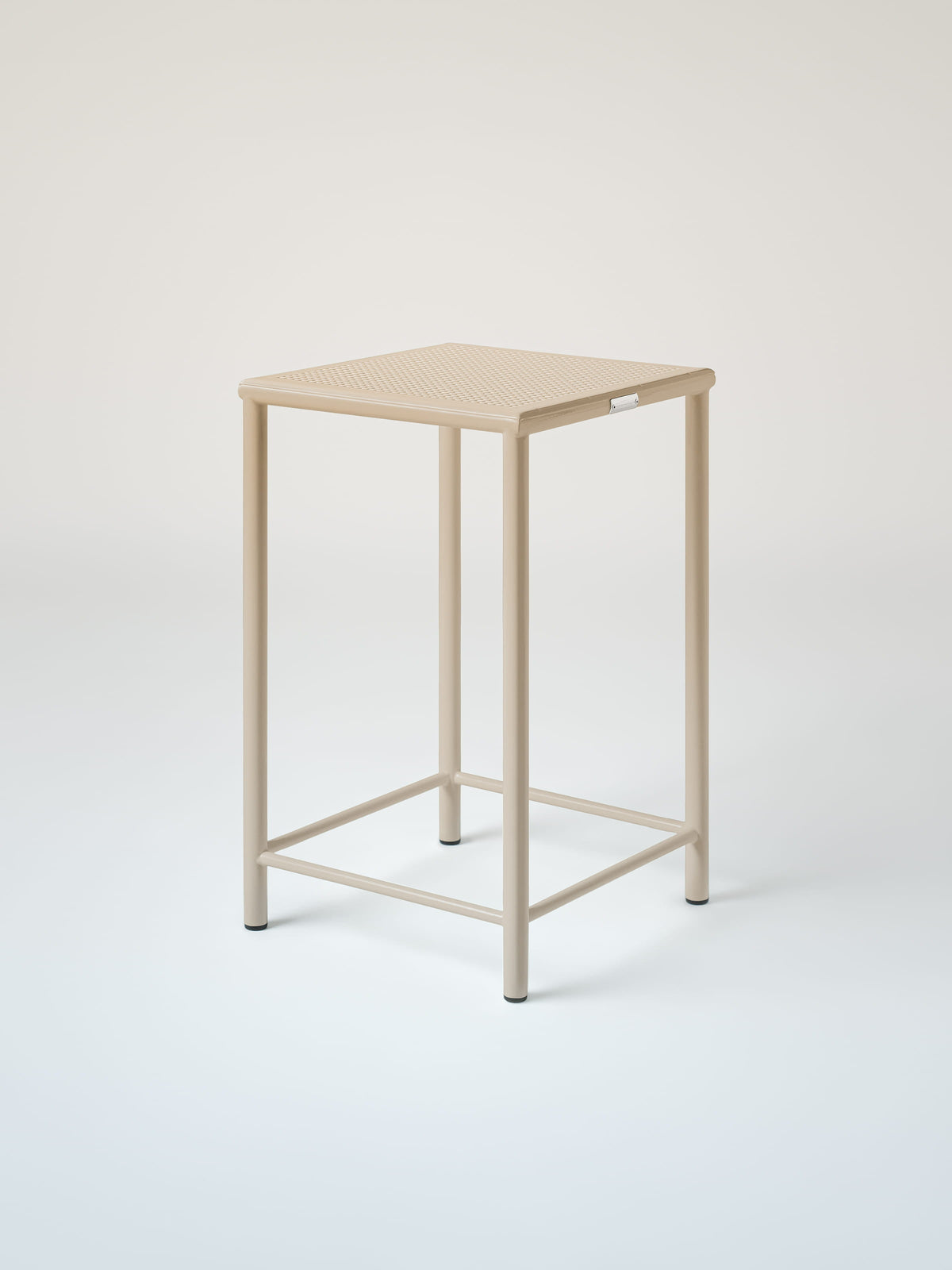 Tressé H65 Stool - Grey Beige