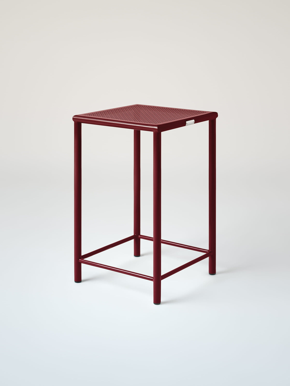 Tressé H65 Stool - Red Wine