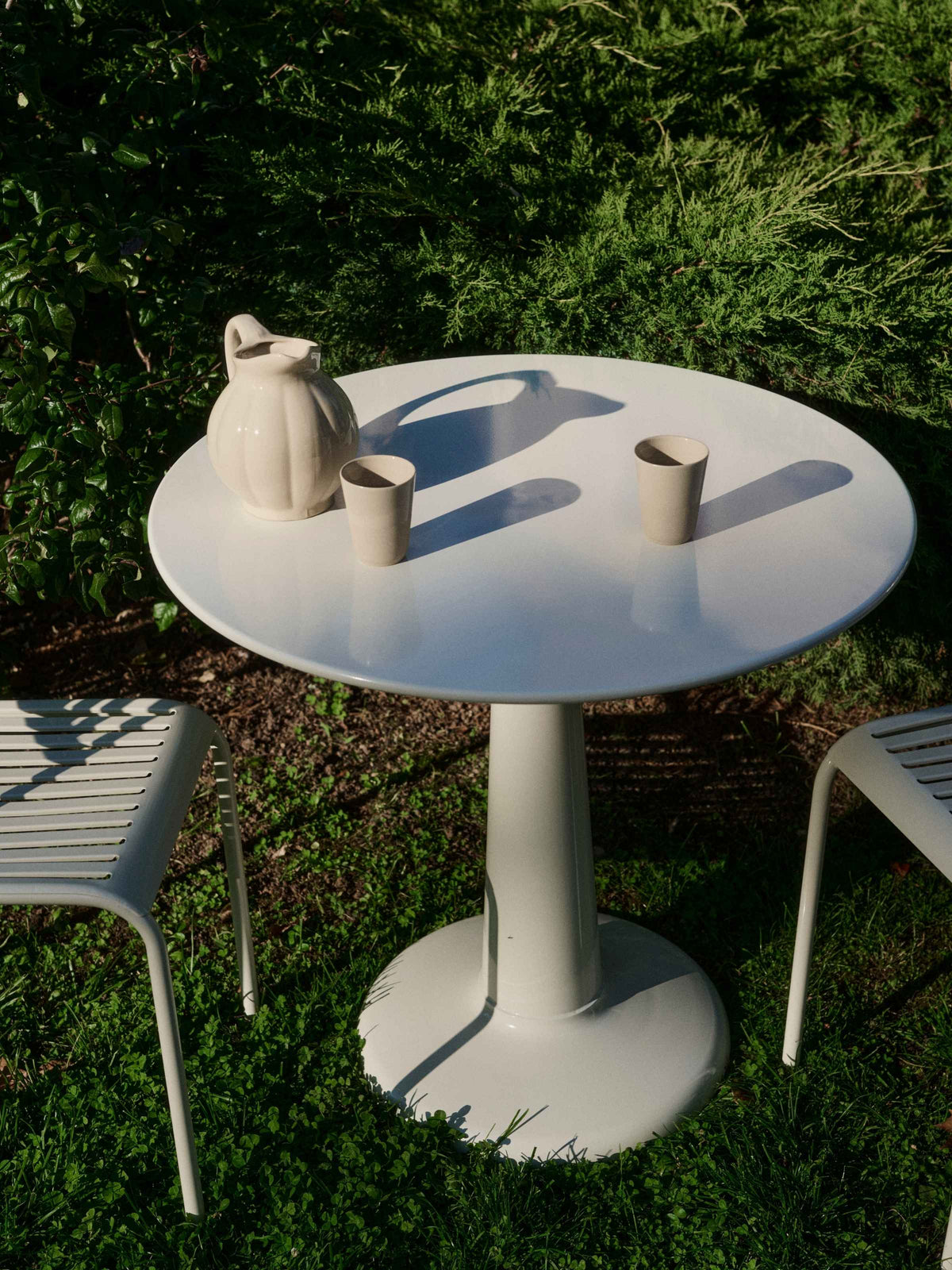 G Ø80 Table - Pure White