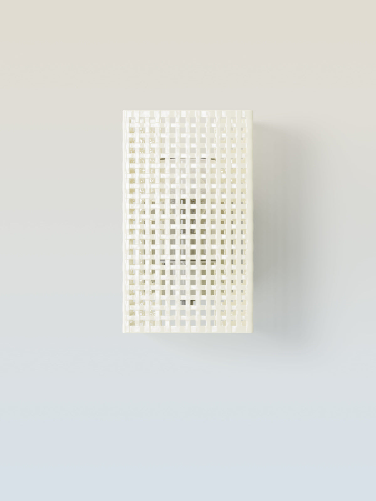 Tressé Outdoor Wall Light - Grey Beige