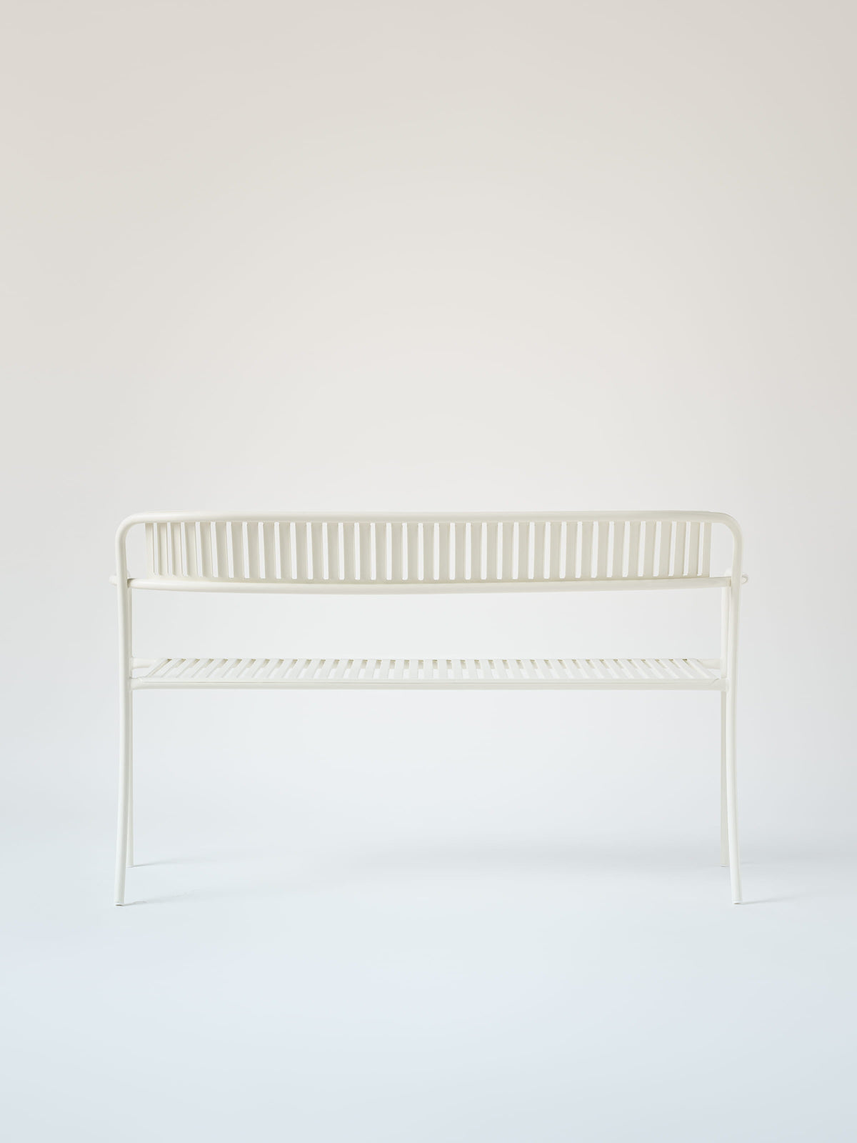 Patio with backrest Bench - Red Wine