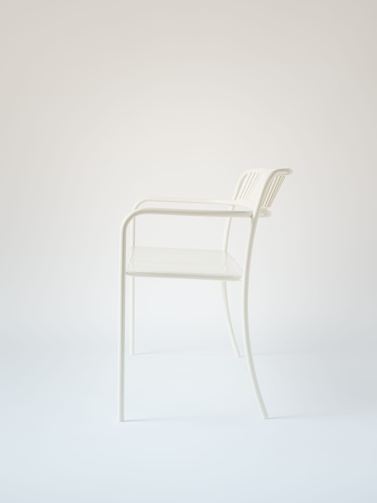 Patio with backrest Bench - Grey Beige