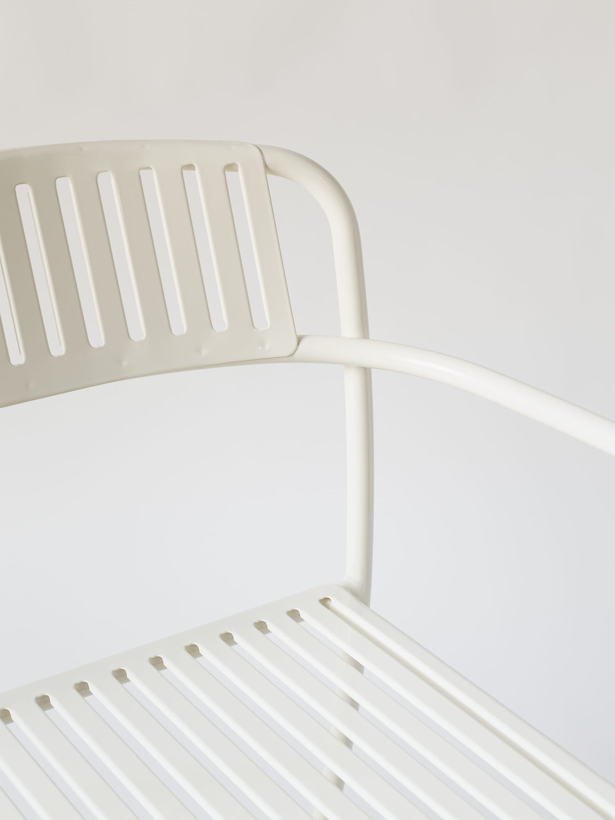 Patio with backrest Bench - Blue Black