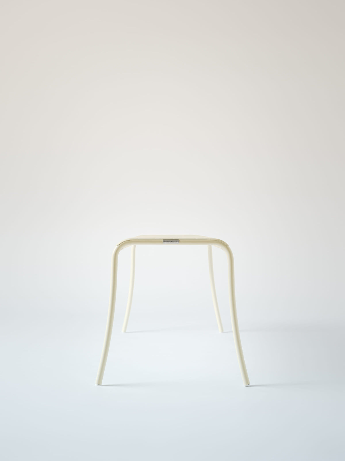 Patio Bench - Pearly White