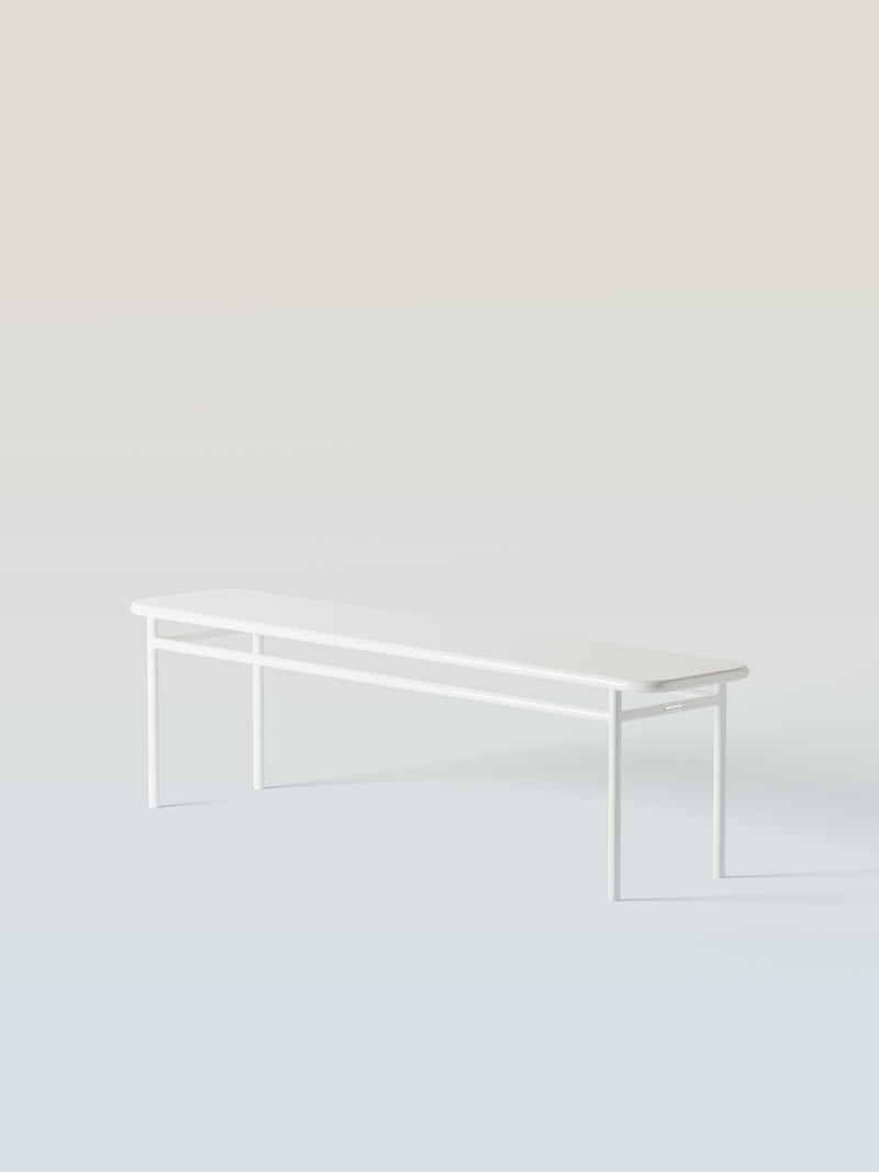 T37 160 Bench - Pure White