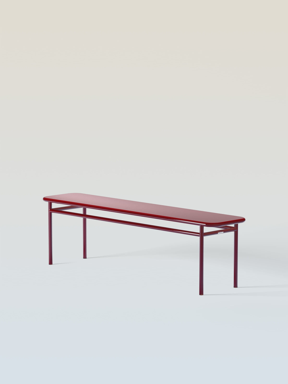 T37 160 Bench - Red Wine