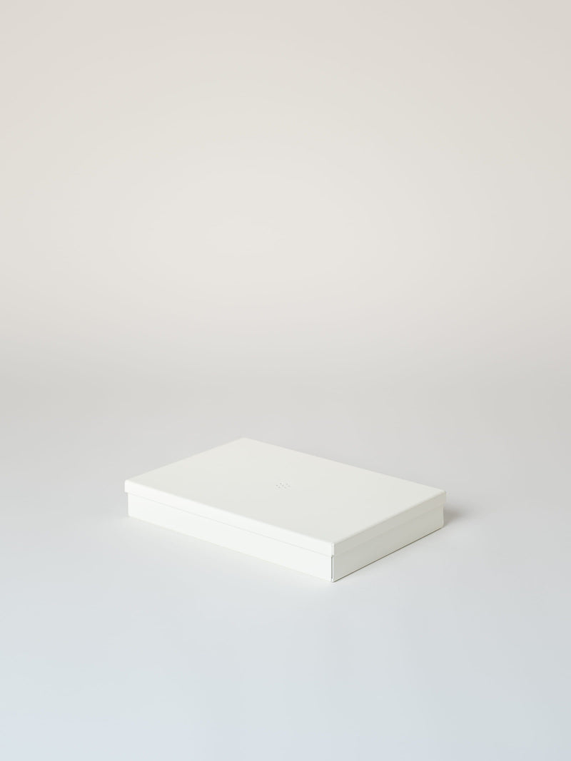 Metal Box Size M - Pure White