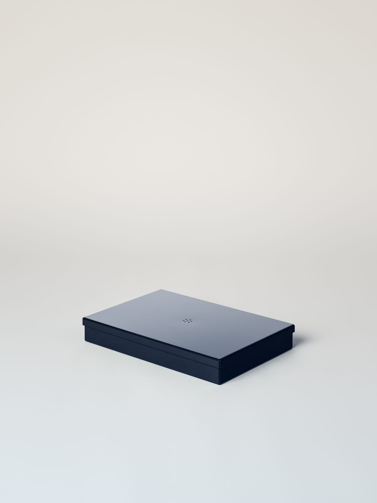 Metal Box Size M - Blue Black