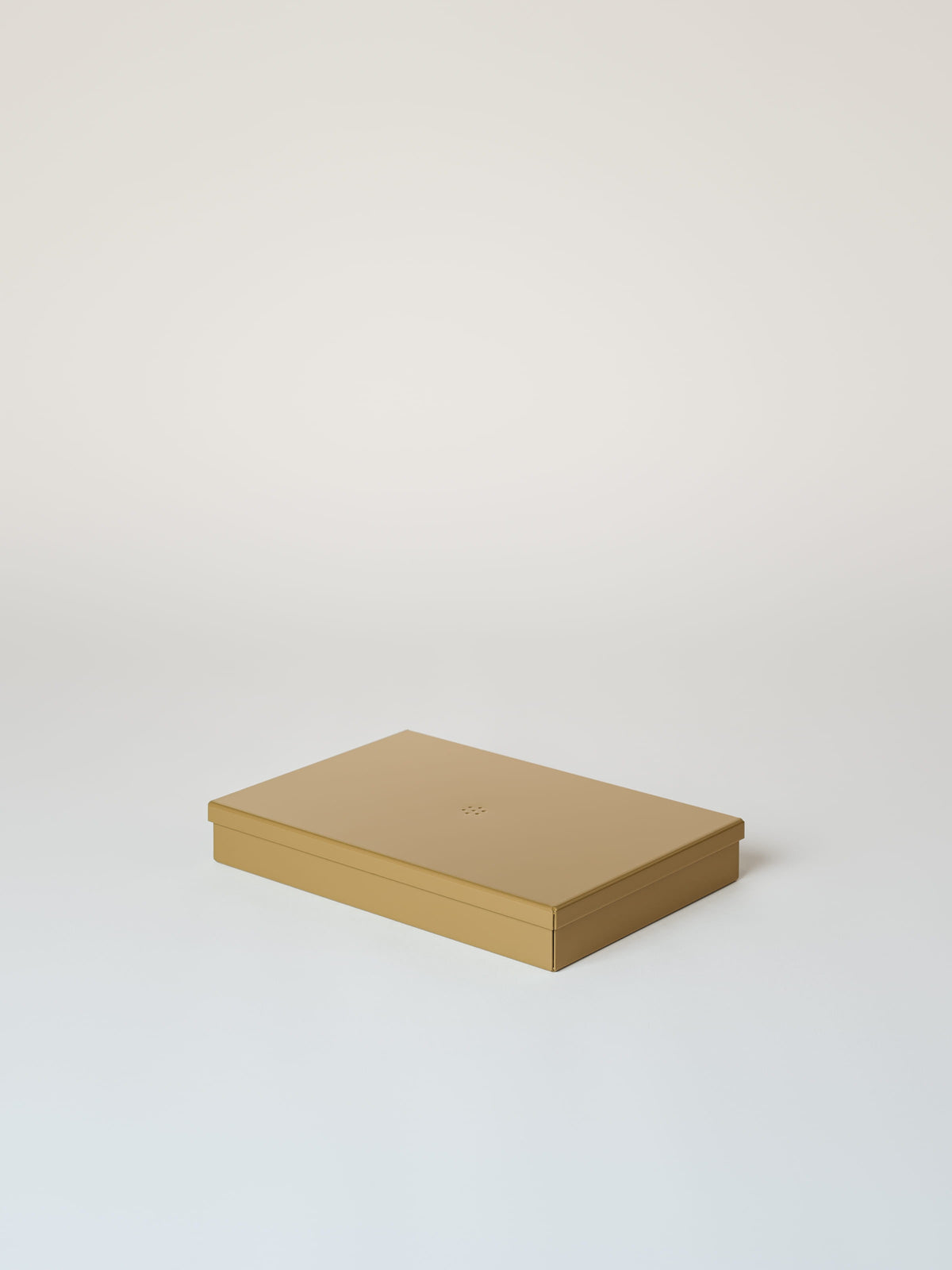 Metal Box Size M - Brown Green
