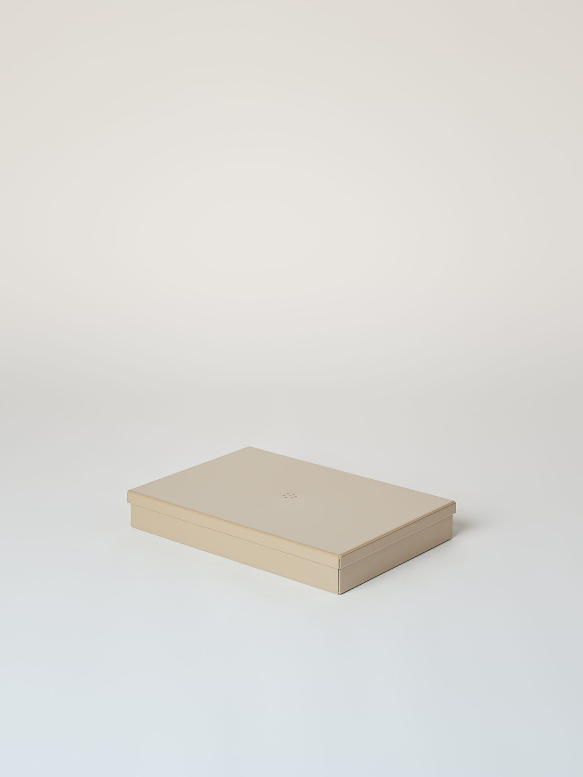 Metal Box Size M - Grey Beige