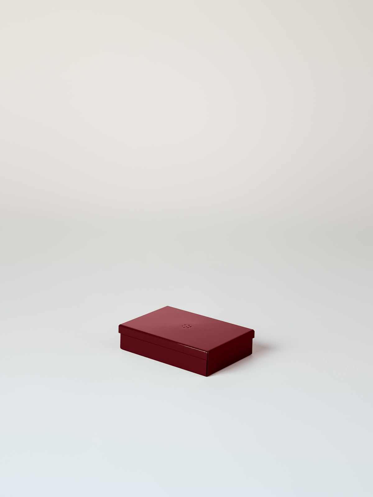 Metal Box Size S - Red Wine
