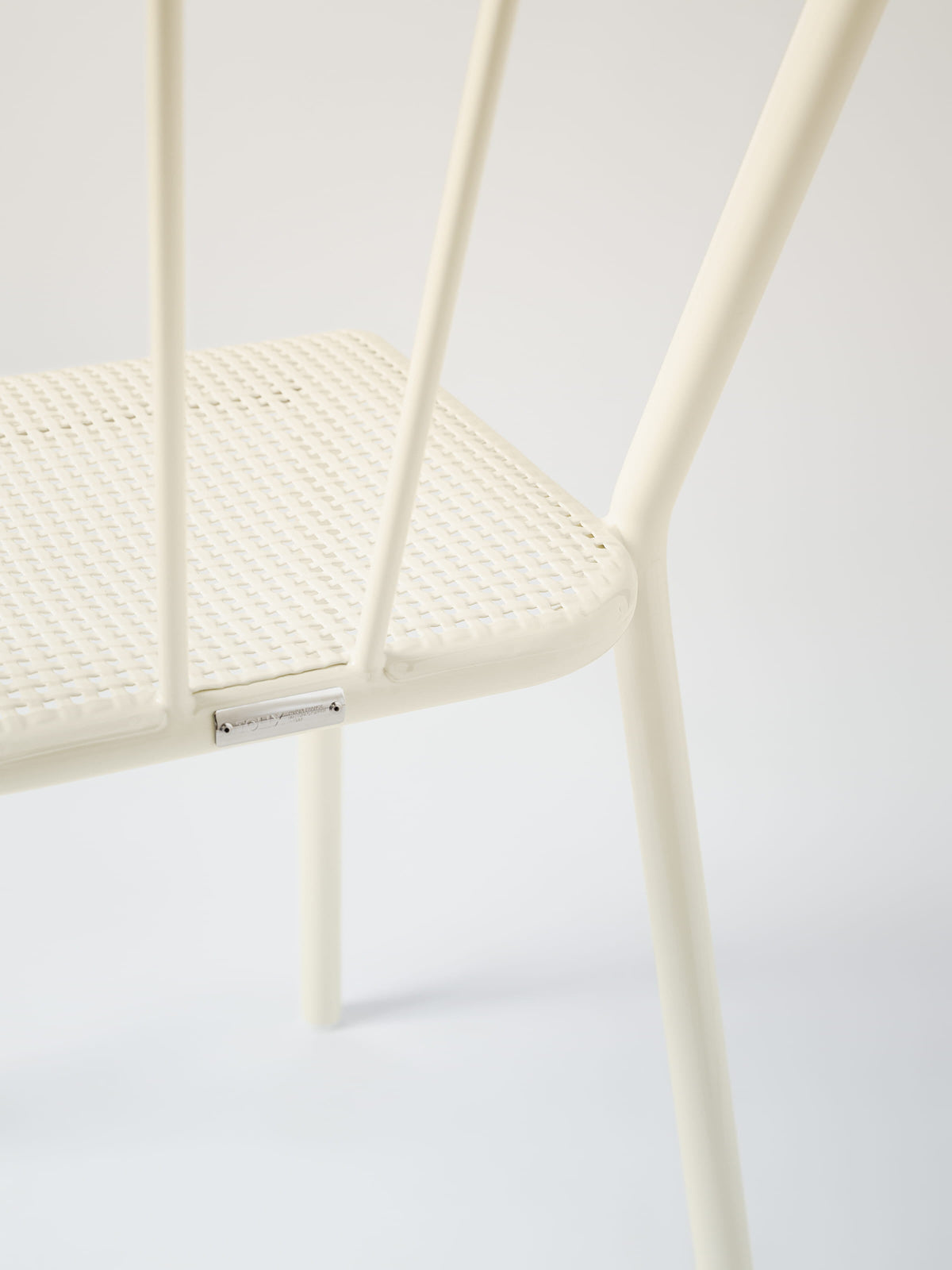 Tressée Chair - Pearly White