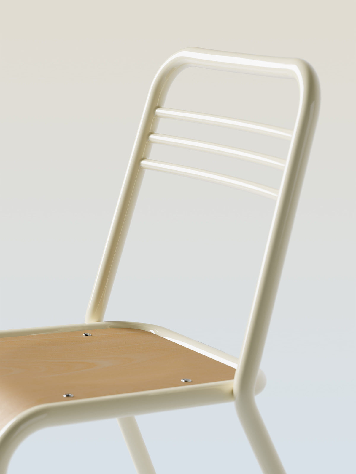 UD wood seat Chair - Brown Black
