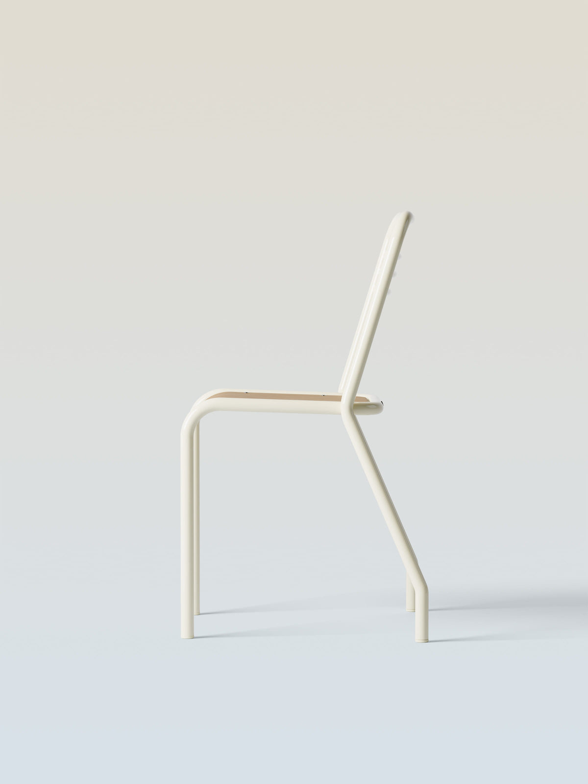 UD wood seat Chair - Dark Black