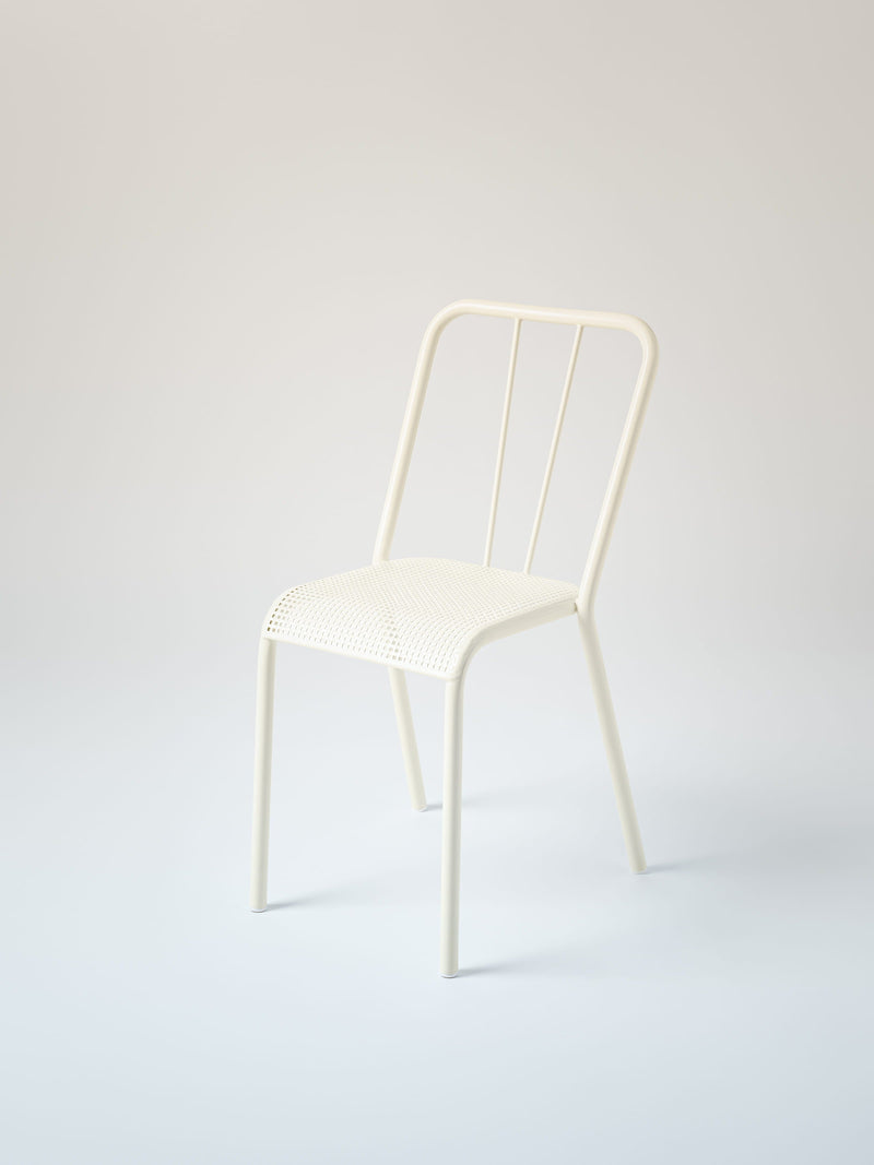 Tressée Chair - Pearly White