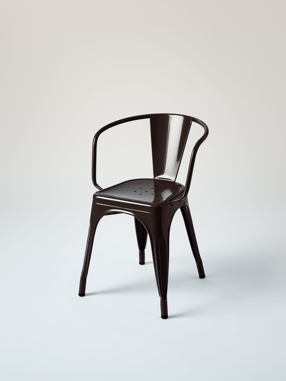 A56 Armchair - Brown Black
