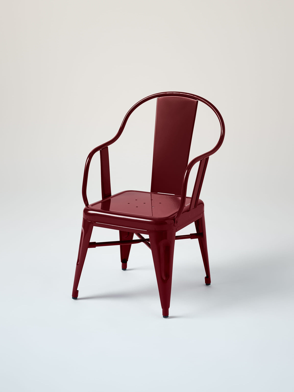Mouette Armchair - Red Wine