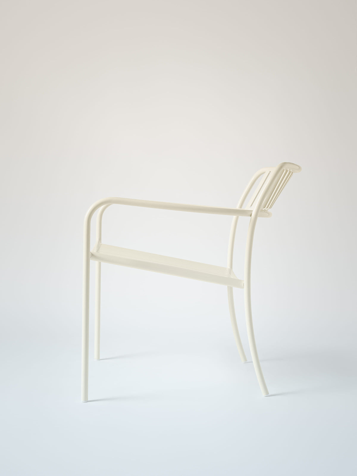 Patio Lounge Armchair - Pearly White