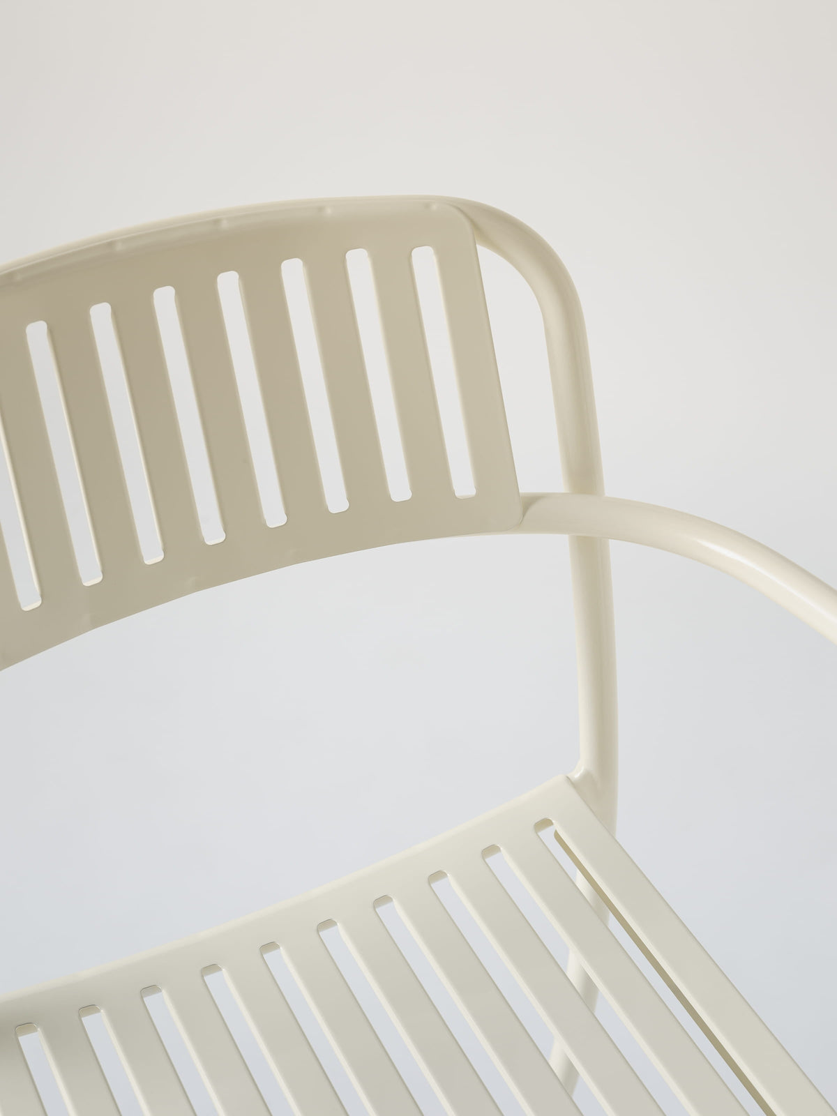 Patio Lounge Armchair - Pearly White