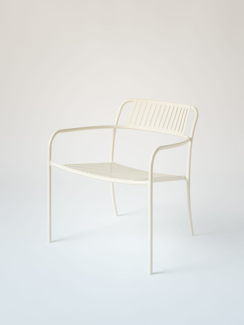 Patio Lounge Armchair - Pearly White
