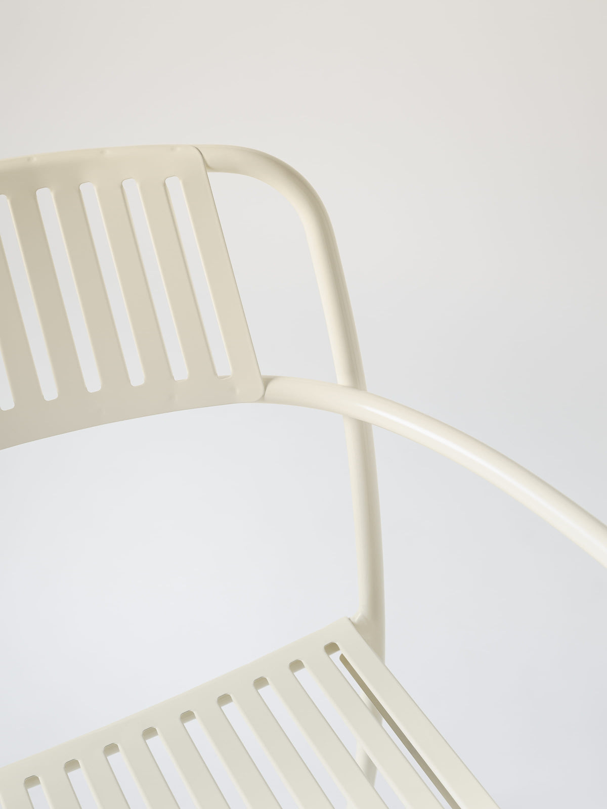 Patio Armchair - Pearly White