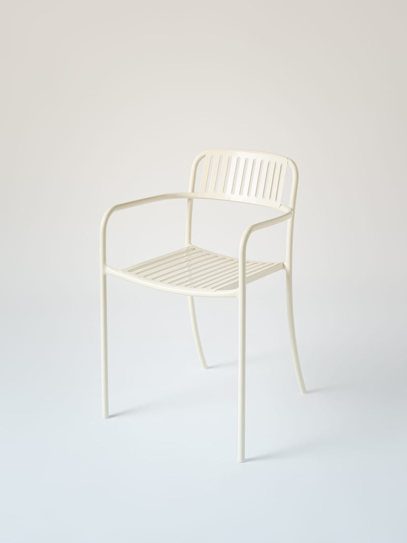 Patio Armchair - Pearly White
