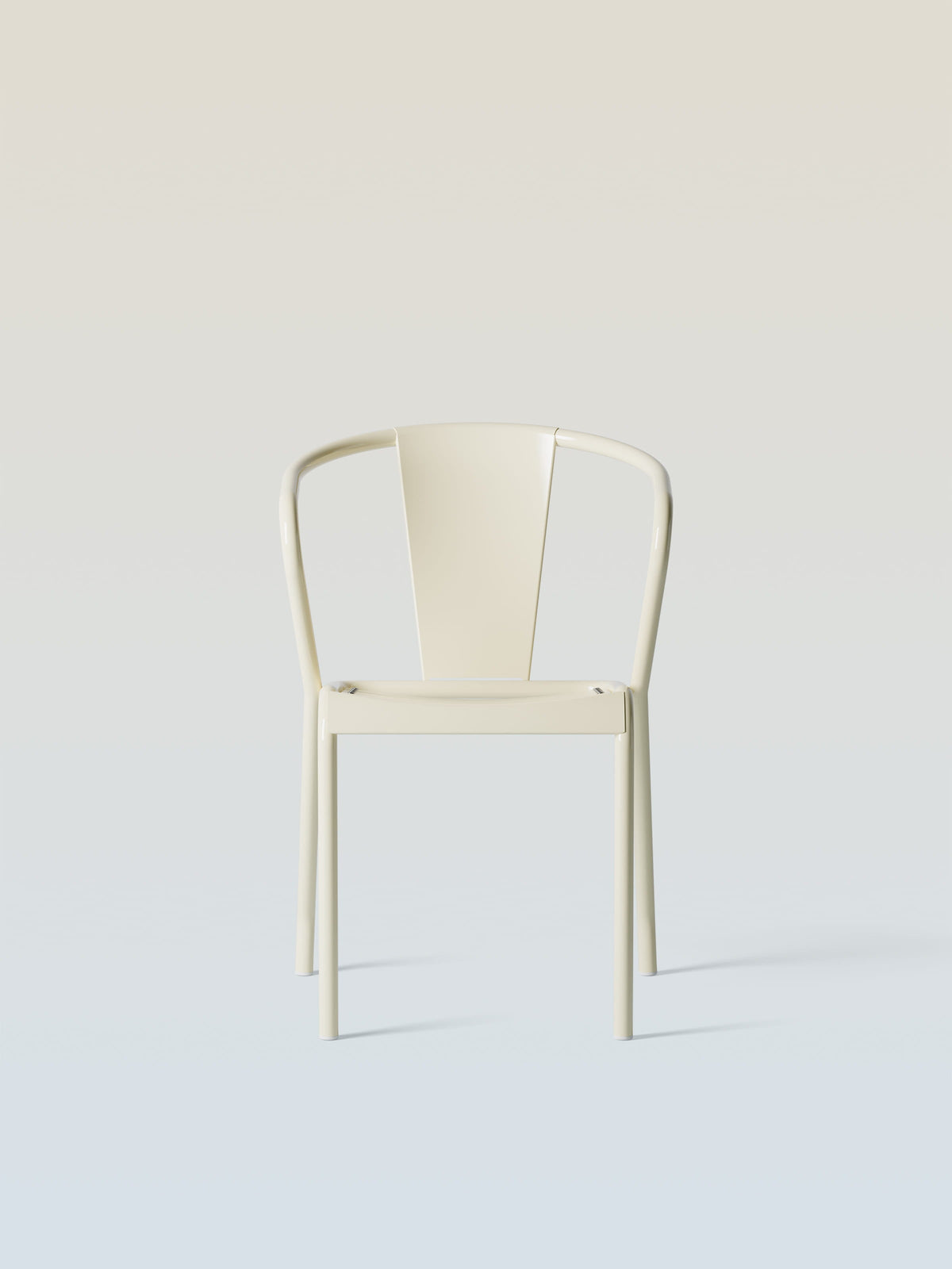 UD metal slat seat Armchair - Brown Black