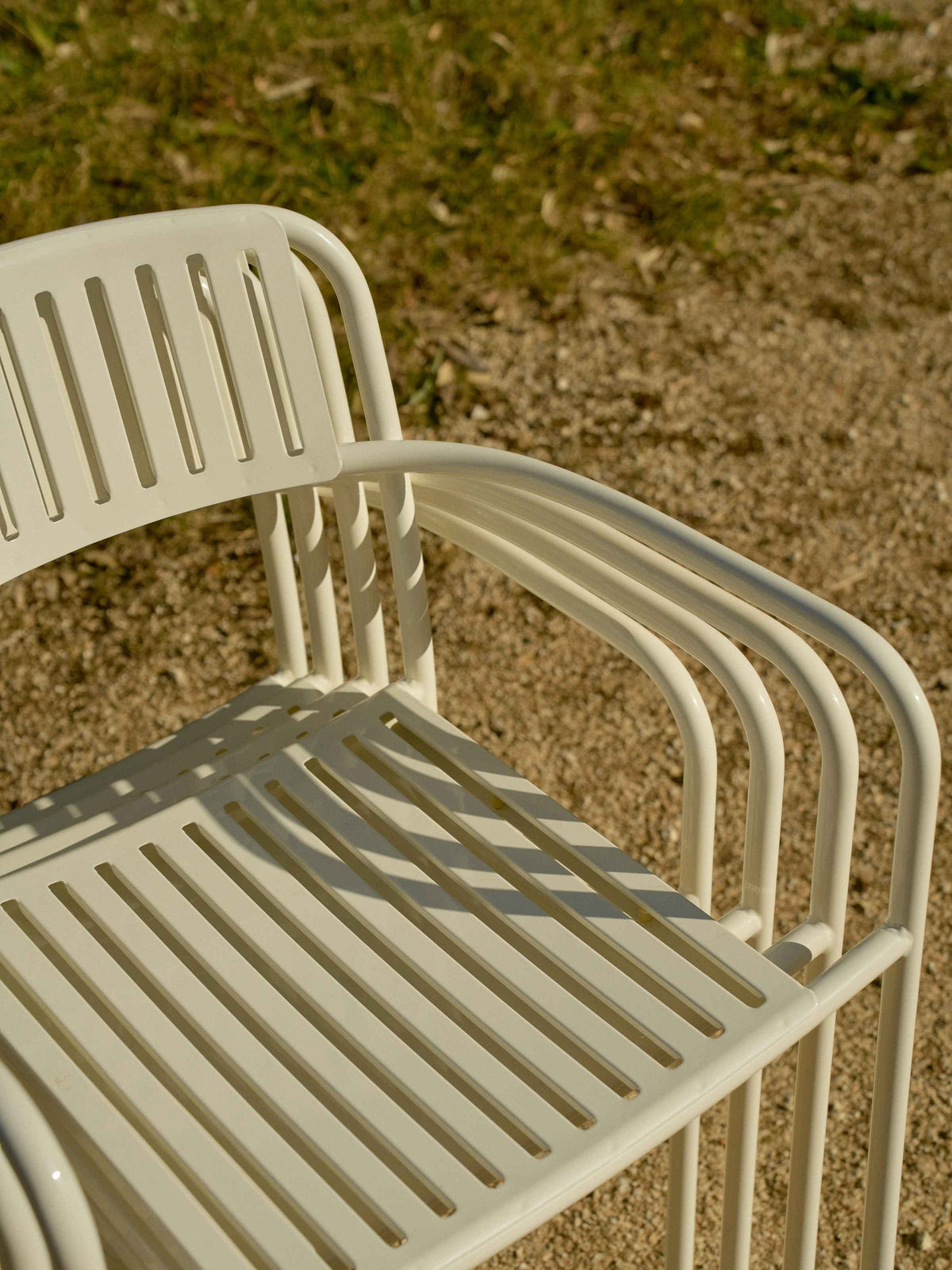 Patio Armchair - Pearly White