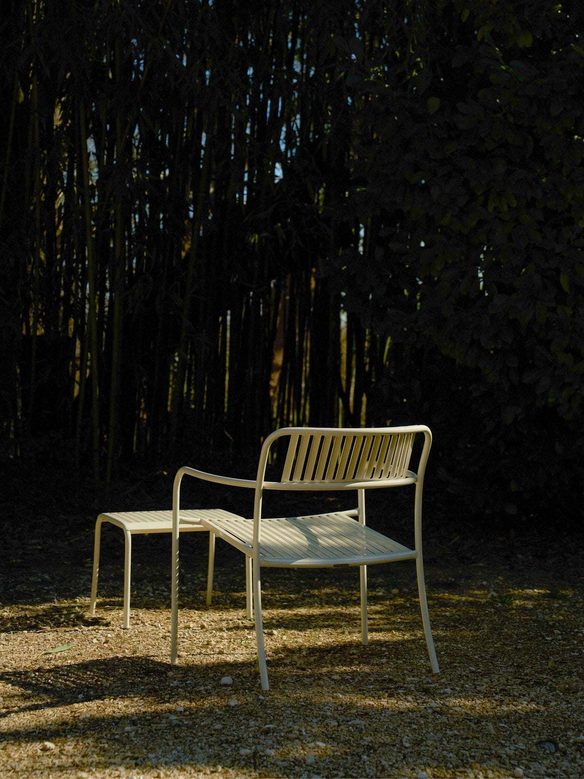 Patio Lounge Armchair - Pearly White