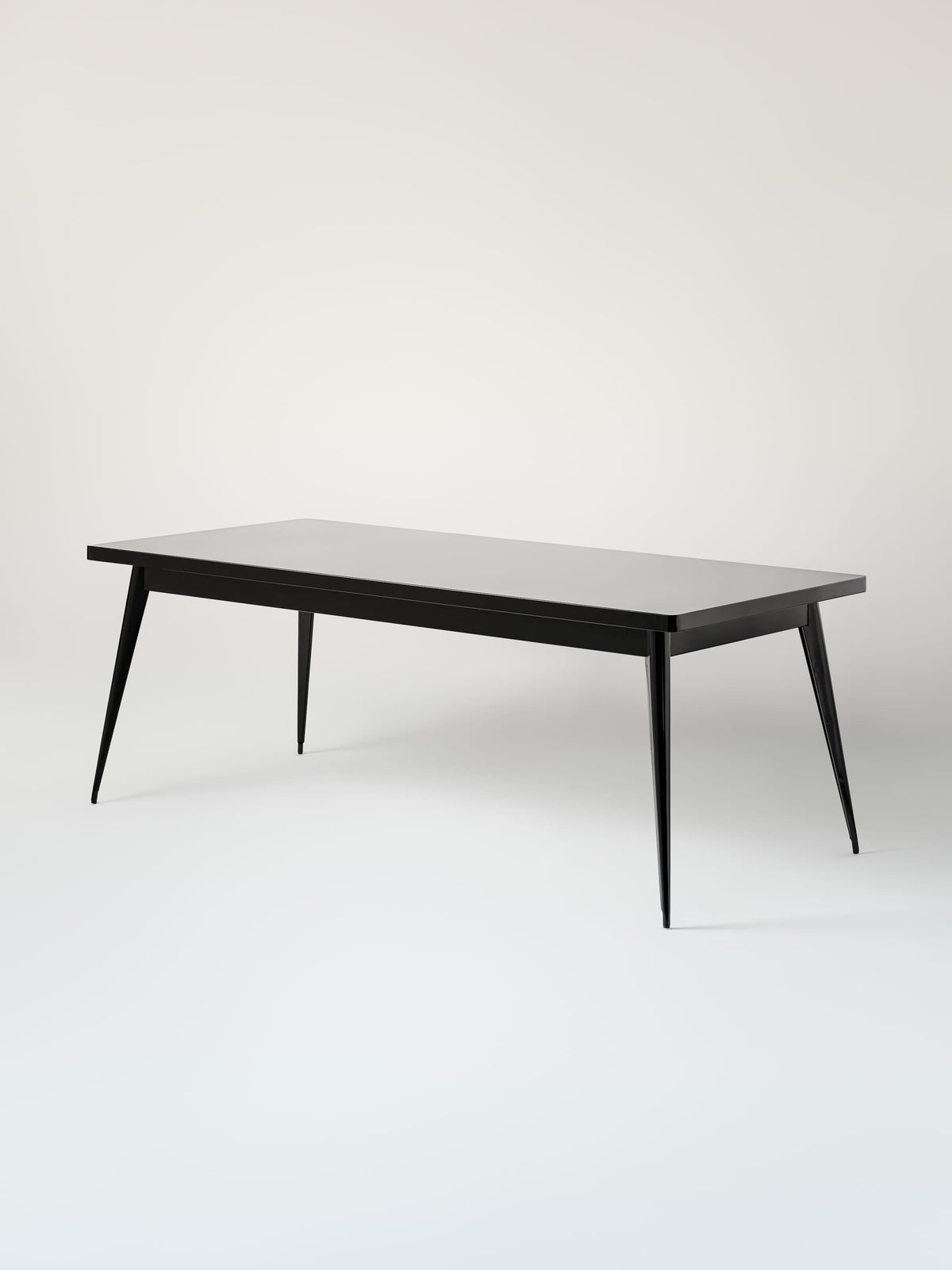 55 200x95 / metal top Table - Dark Black