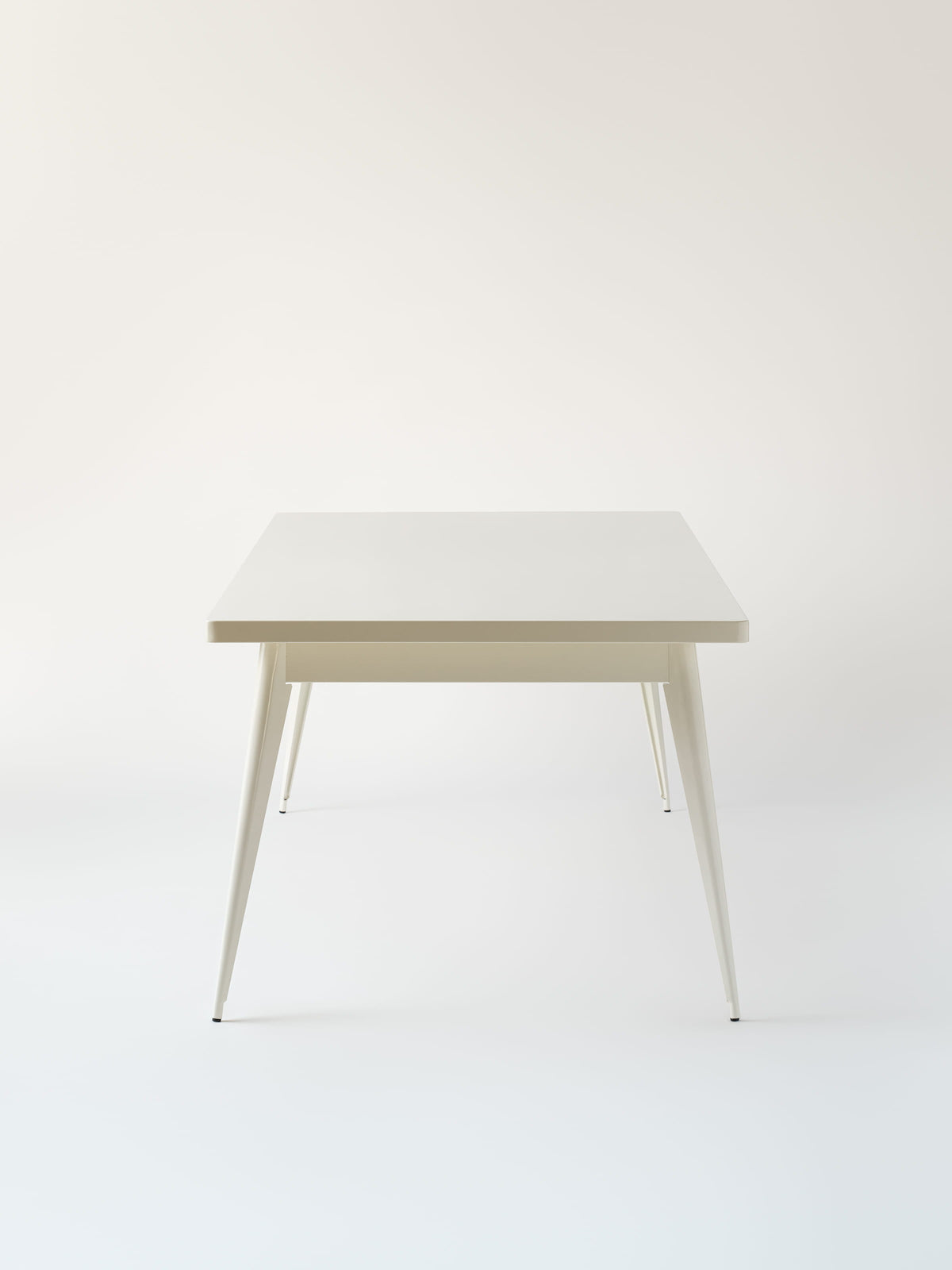 55 240x100 / metal top Table - Grey Beige