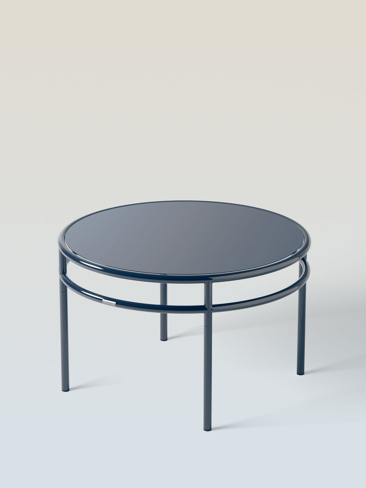 Épure Ø80 Coffee Table - Blue Black