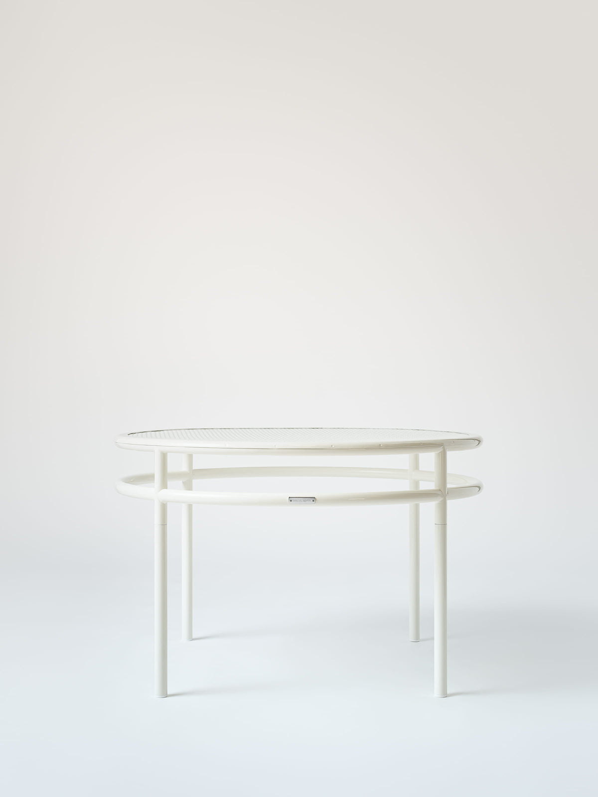 Tressée Ø80 Coffee Table - Red Wine