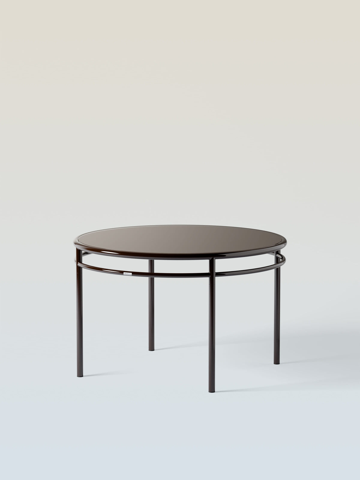 Épure Ø120 Table - Brown Black