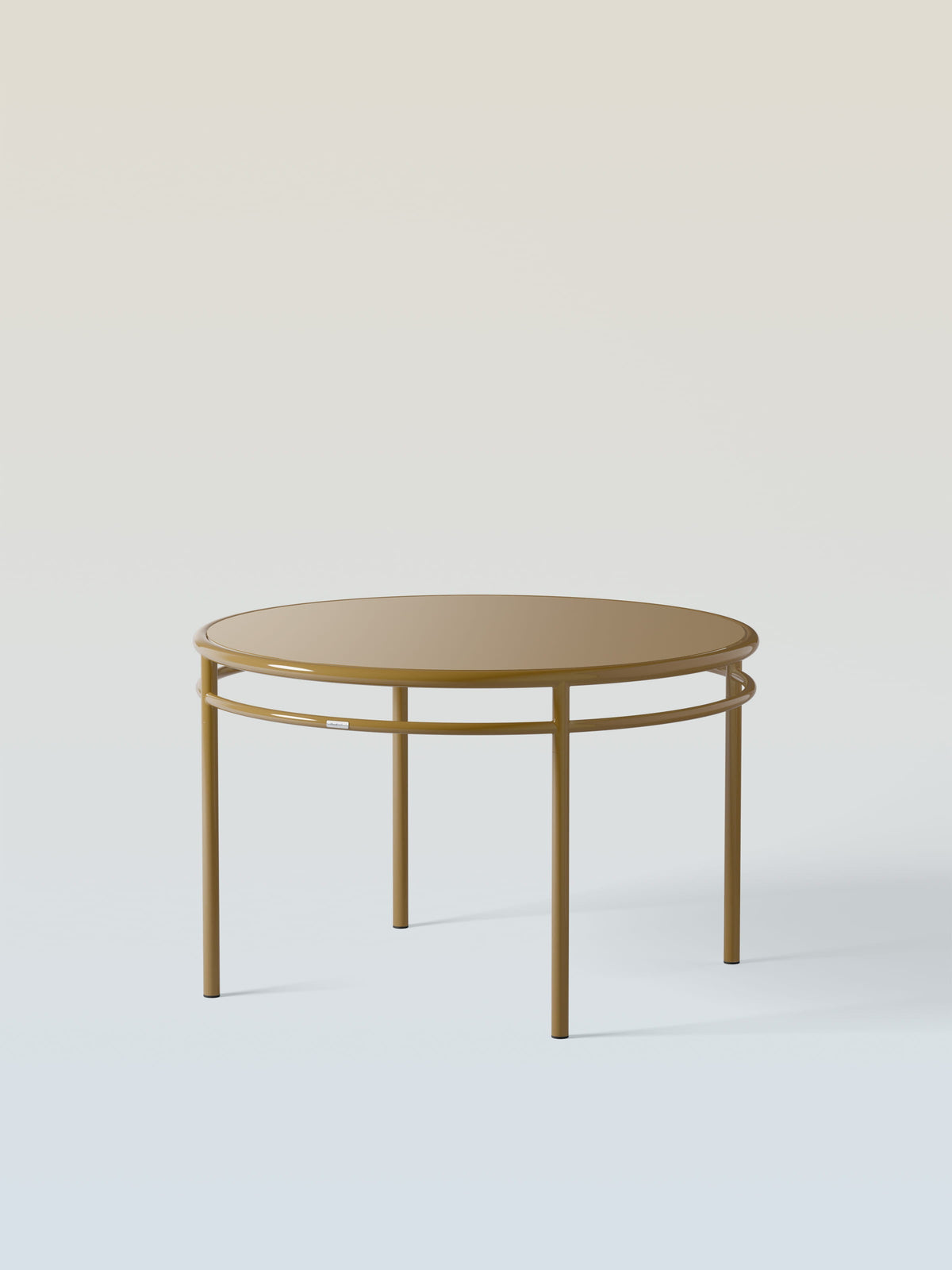 Épure Ø120 Table - Brown Green