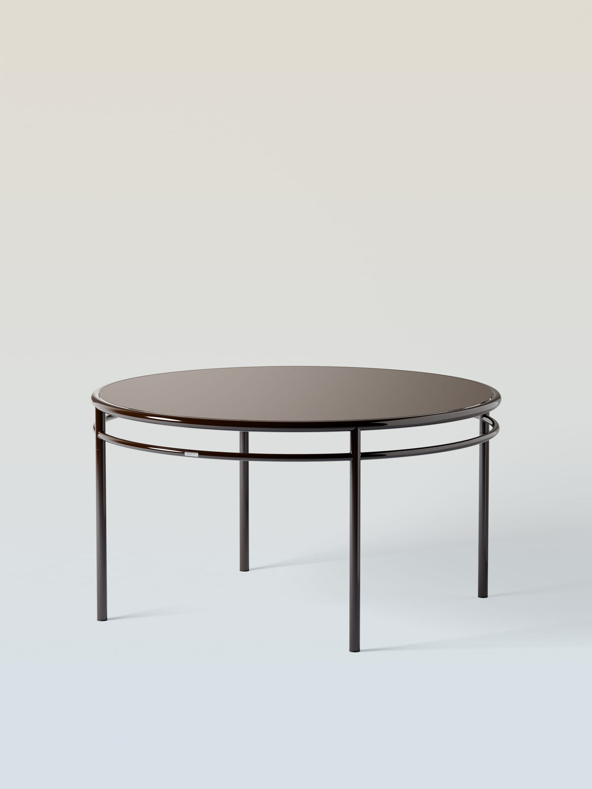 Épure Ø140 Table - Brown Black