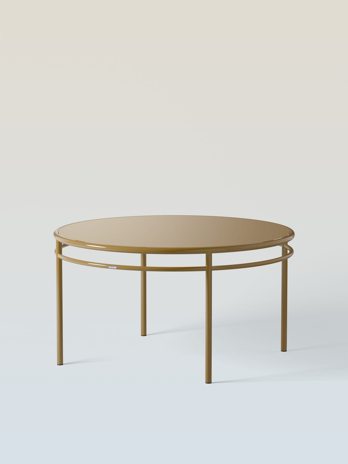 Épure Ø140 Table - Brown Green