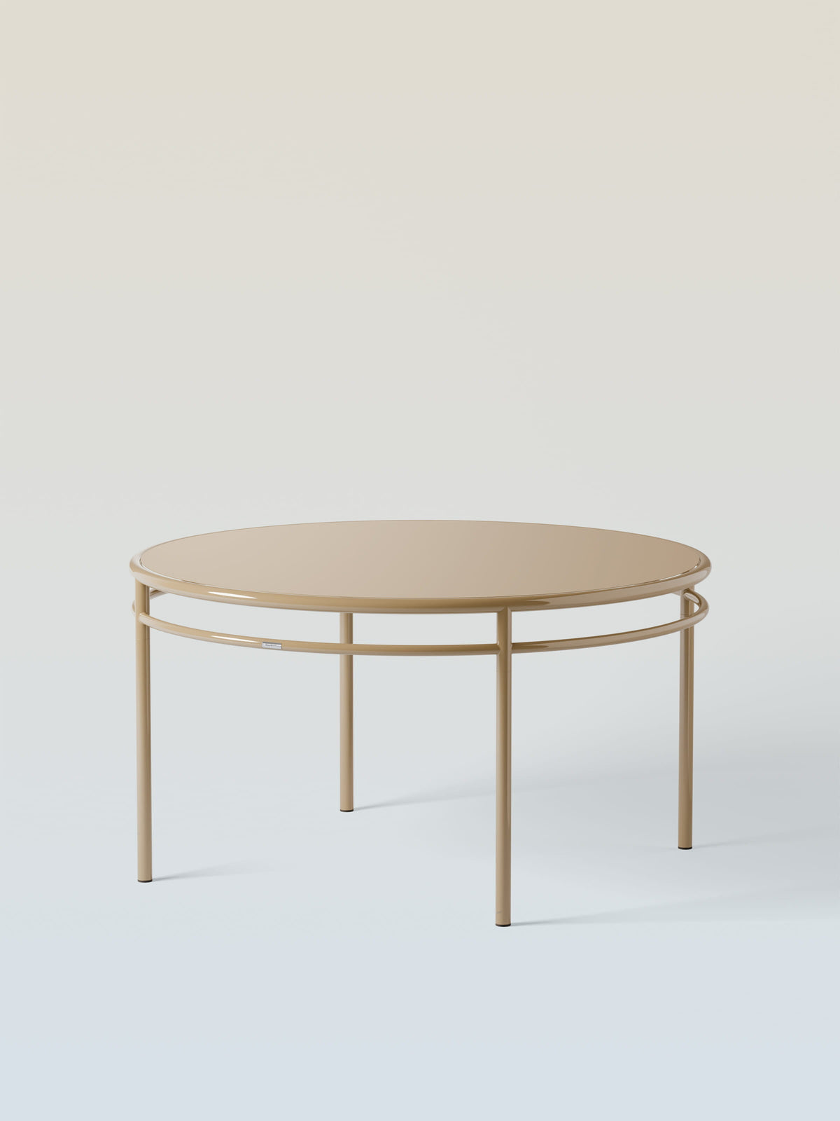 Épure Ø140 Table - Grey Beige
