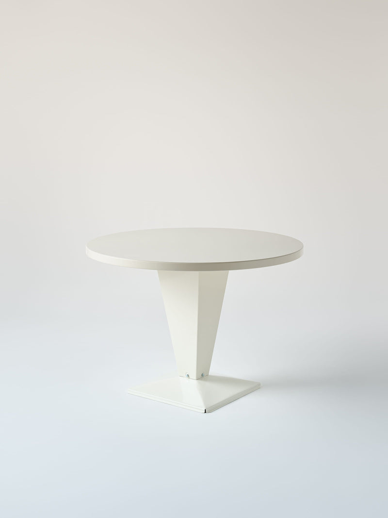 KUB Ø100 Table - Pure White